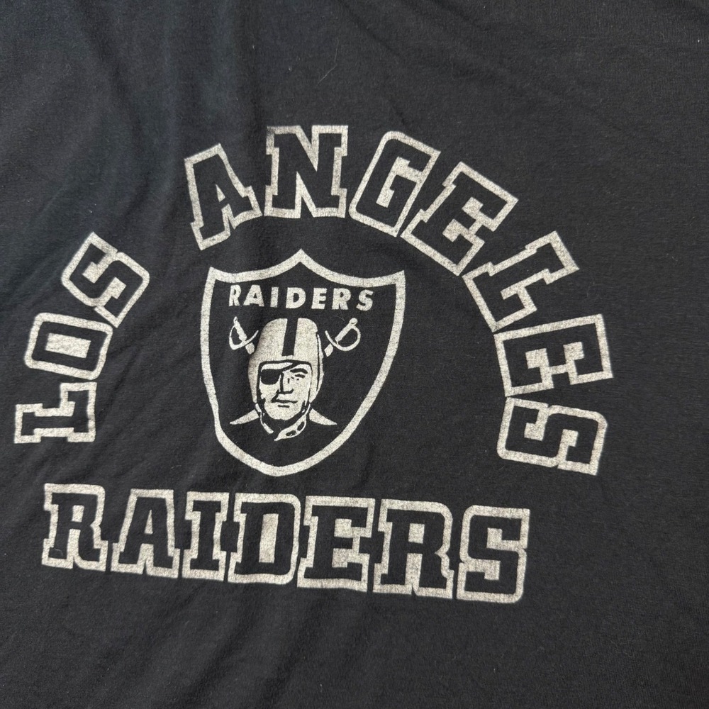 Vintage Los Angeles Raiders Graphic Tee Size L - Picture 2 of 4